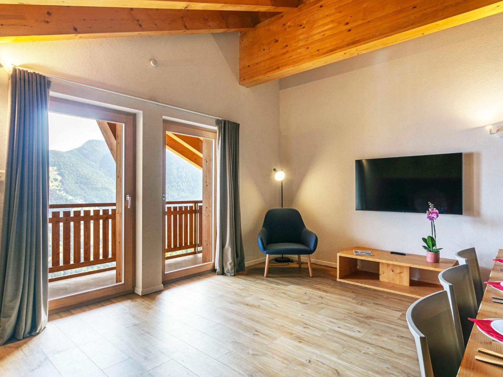 Apartment T-Resort La Tzoumaz 4P8 Vue Vallee By Interhome Eksteriør billede